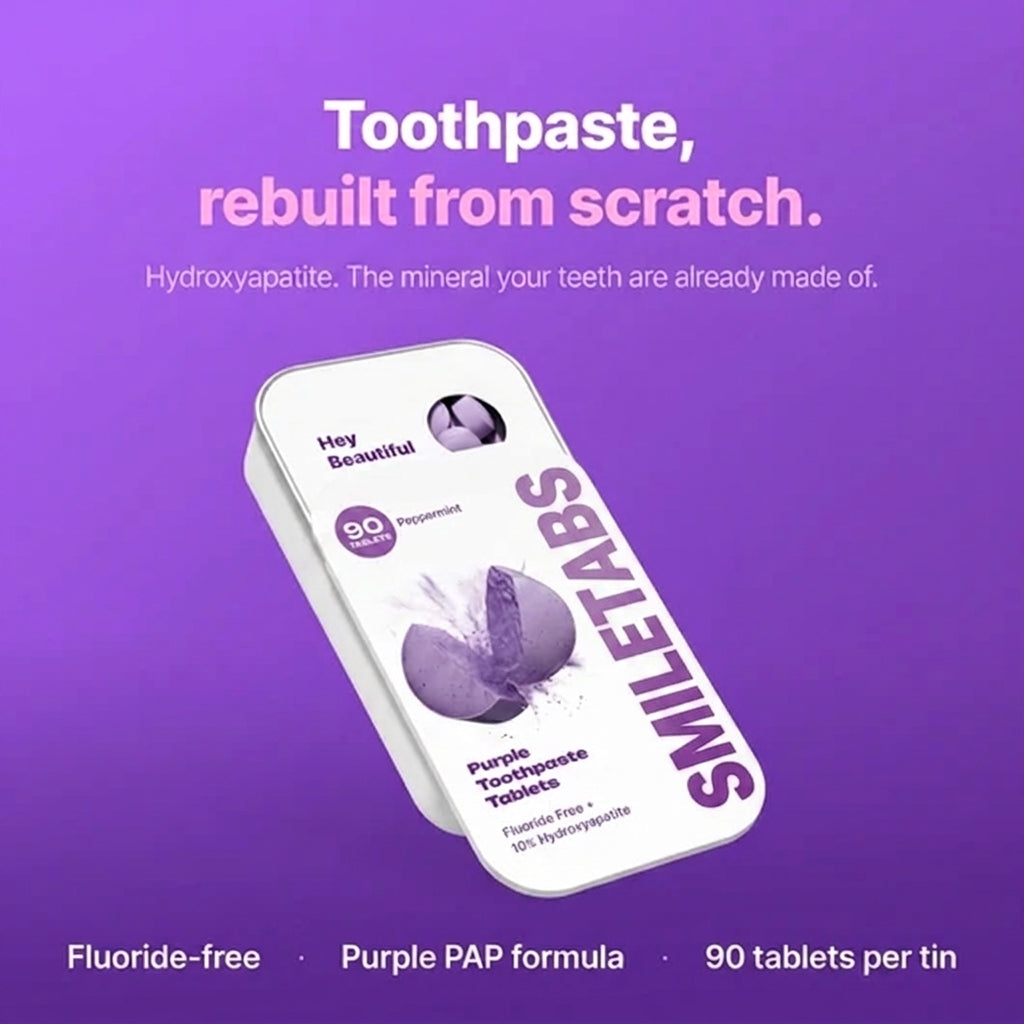SmileTabs® Purple Toothpaste Tablets