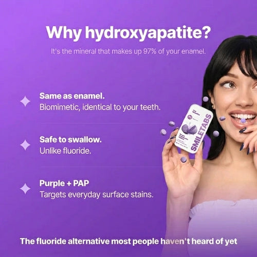 SmileTabs® Purple Toothpaste Tablets